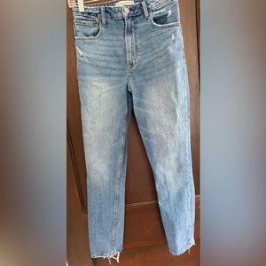 Abercrombie & Fitch Skinny High Rise Jean Curve Love Size 26L